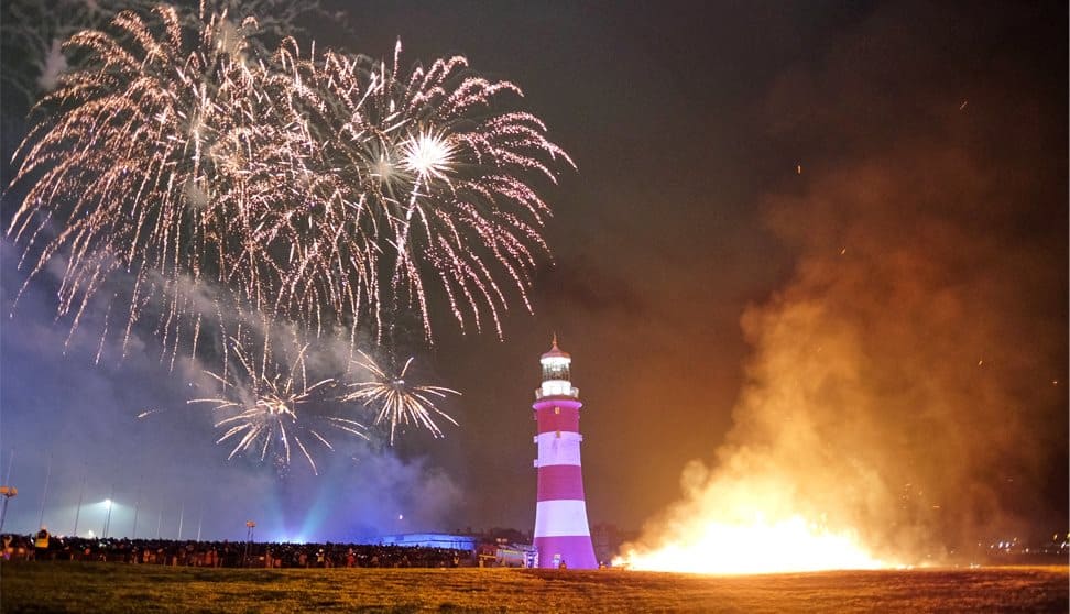 Remember, remember the fifth of November…on the Plymouth Hoe