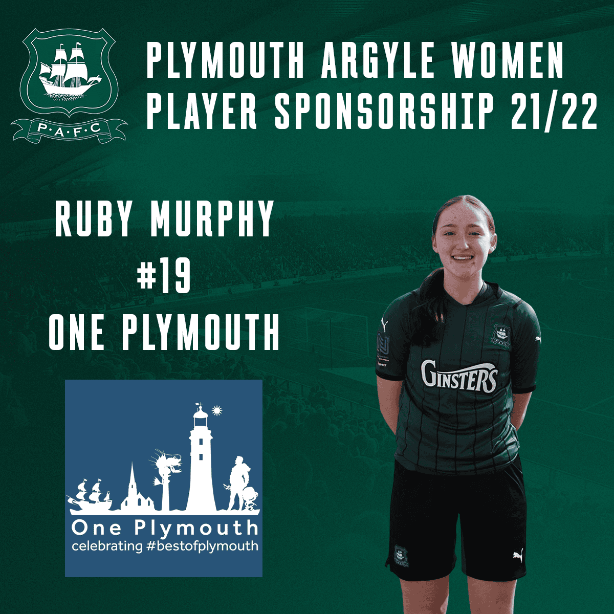 One Plymouth announces player sponsorship