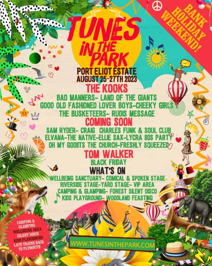 Live Music Festivals In and Near Plymouth 2023 - One Plymouth