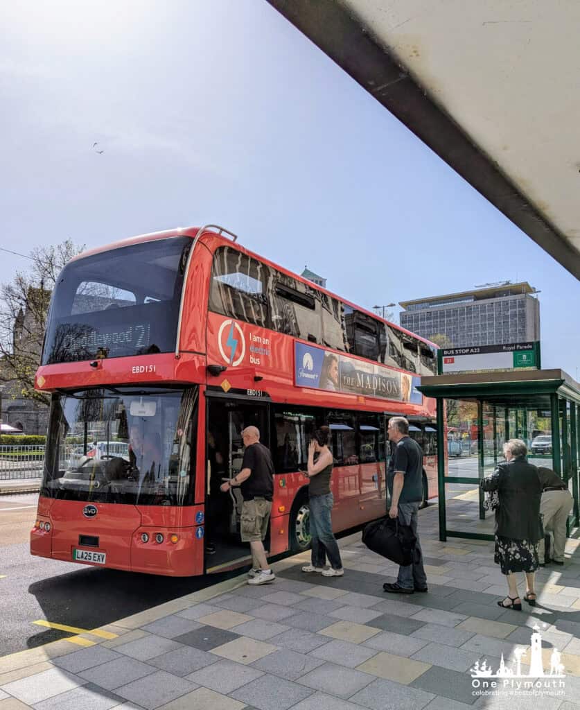 Free Plymouth Bus Travel for Adults and Children Every Weekend in September