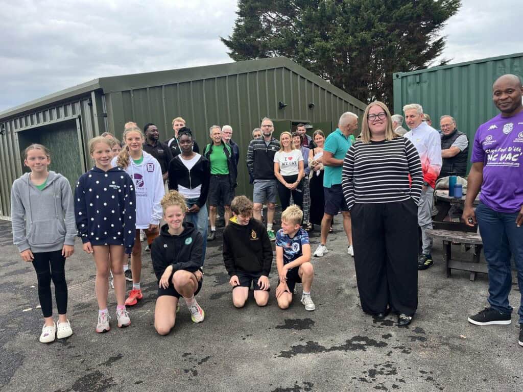New athletics pavilion opens at Foulston Park