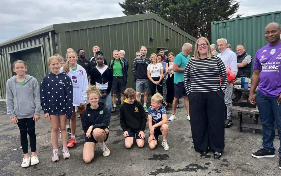 New athletics pavilion opens at Foulston Park